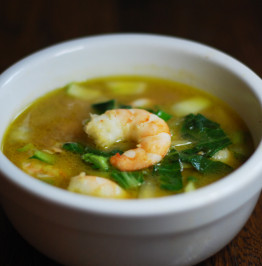 Shrimp-soup