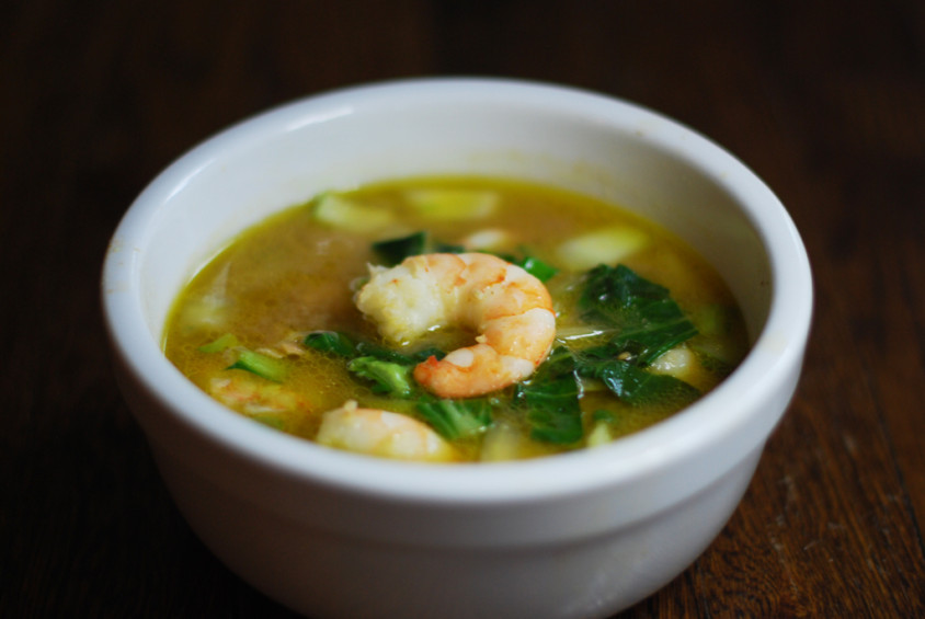 Shrimp-soup