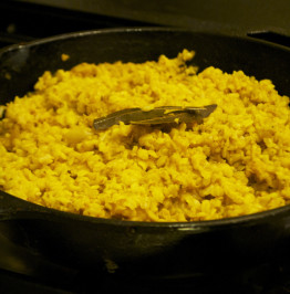rice-in-skillet