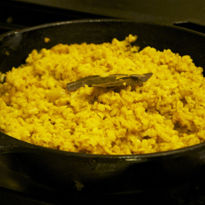 rice-in-skillet