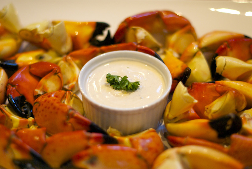 stone crab claws