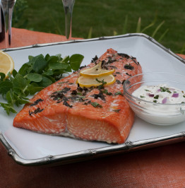 salmon-plated