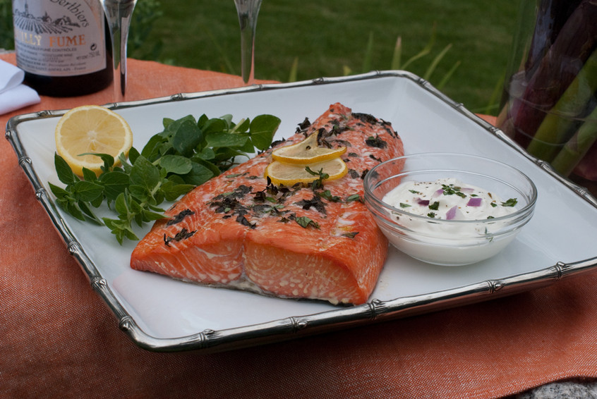 salmon-plated