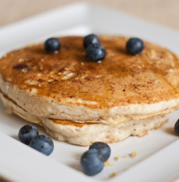oatmeal-blueberry-pancakes-with-lemon-zest-and-blueberries