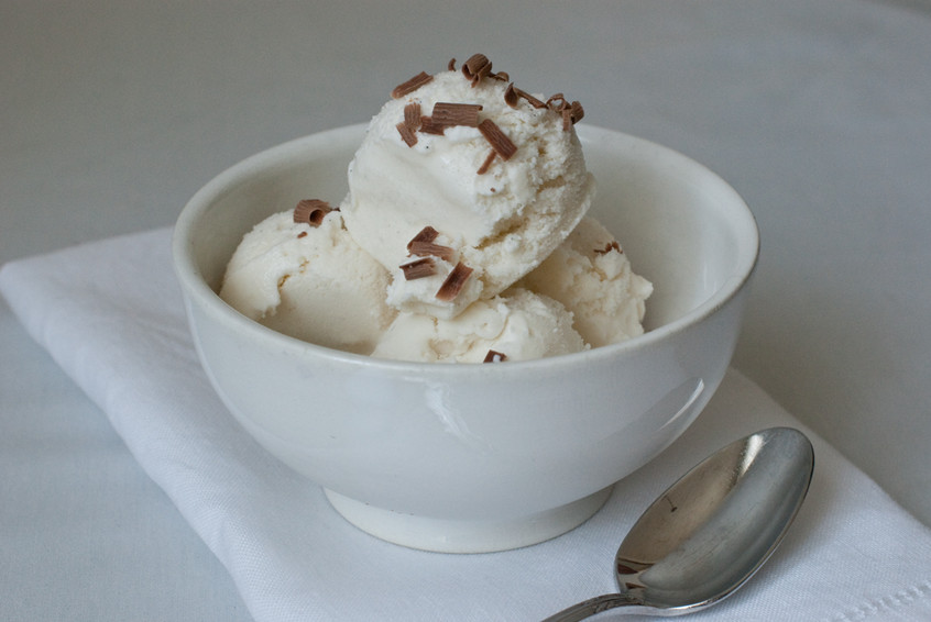 Vanilla bean ice-cream