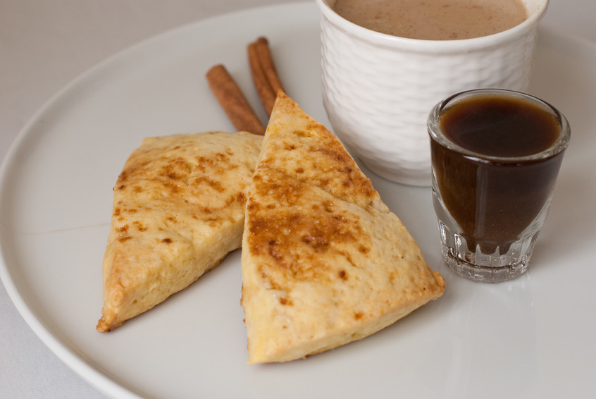 pumpkin-scones-with-pumpkin-spice-syrup-and-a-cup-of-coffee