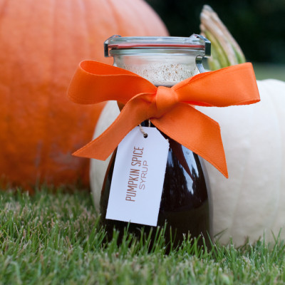 pumpkin-spice-syrup-wrapped-in-a-orange-bow-for-the-perfect-fall-gift