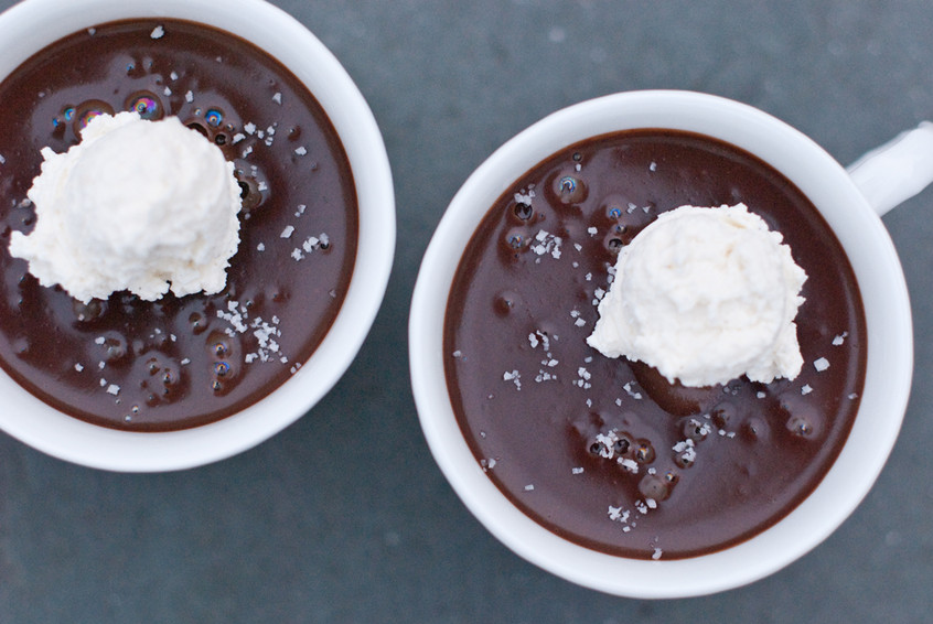 Chocolate-Pots-with-Fleur-de-Sel-and-Whipped-cream