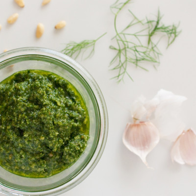 homemade-fennel-frond-pesto