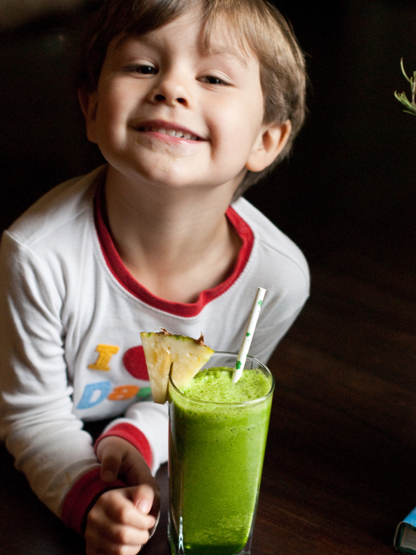 sneaking-a-drink-of-Young-Love-Smoothie