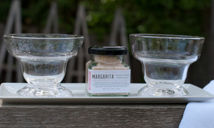 Two-Handblown-Stemless-Glasses-with-Margarita-Himalayan-London-Glass-Jar