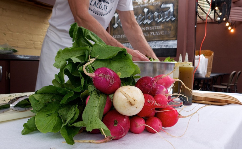 radishes