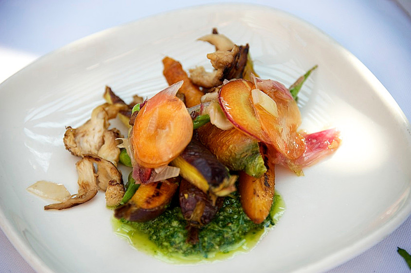 roasted-carrot-and-spring-onion-salad-with-raab-pesto