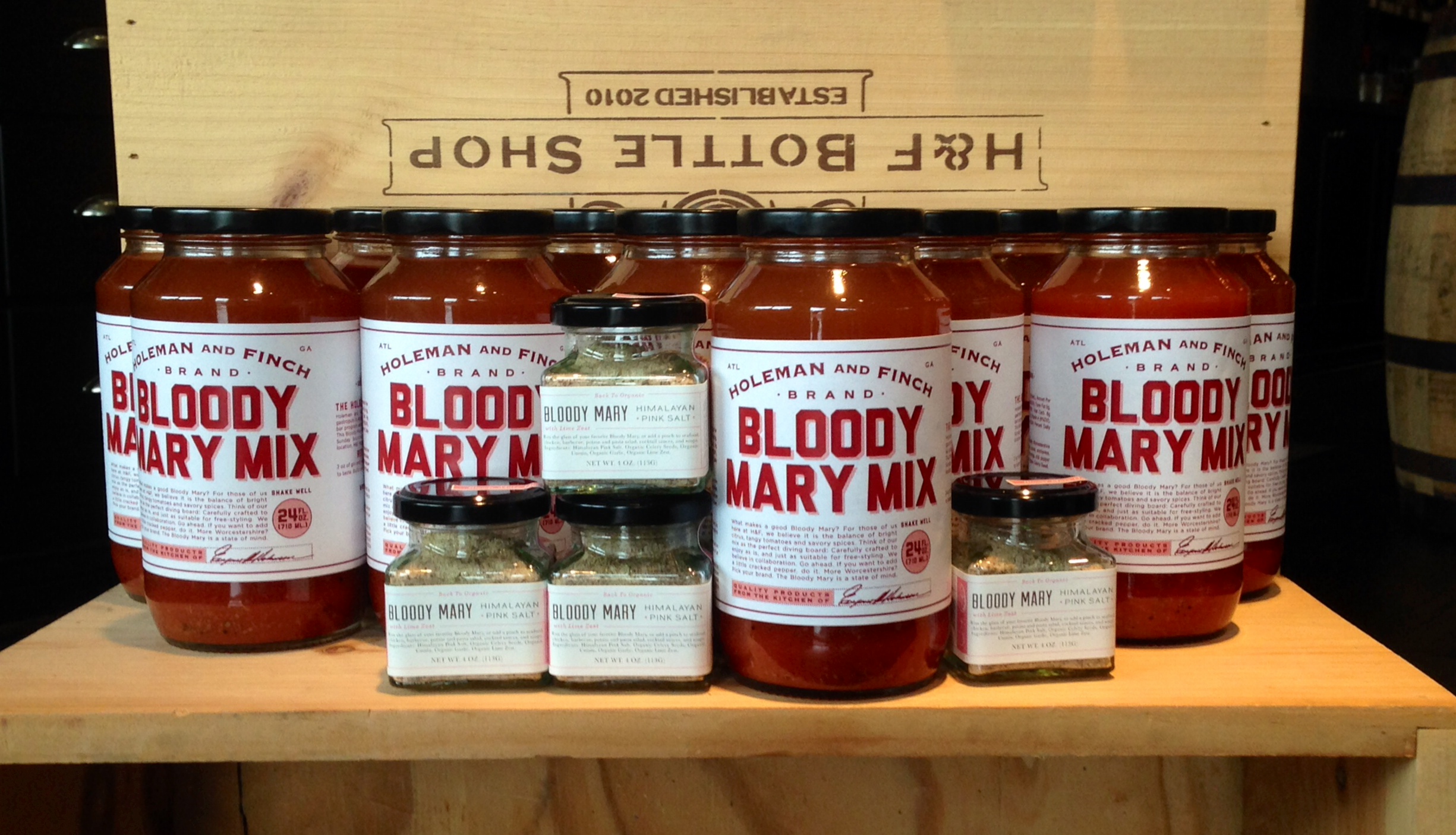 Back to Organic Bloody Mary Himalayan Pink Salt at H & F Bottle Shop